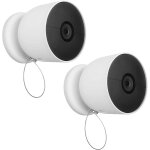 Lot de 2 cha�nes de s�curit� anti - chute et anti - chute pour batterie google nest cam - s�curit� suppl�menta ...