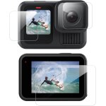 Lot de 2 films protecteurs d'�cran pour go pro hero 13 avec protection d'appareil photo, hd transparent ...