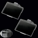 Lot de 2 films de protection d'cran lcd de rechange pour appareil photo reflex numrique nikon d90 - ...