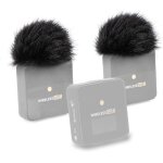 Lot de 2 filtres anti - pop en fourrure pour microphone rode wireless go 2, pour rode wireless pro / ... Lot de 2 filtres anti - pop en fourrure pour microphone rode wireless go 2, pour rode wireless pro / ...