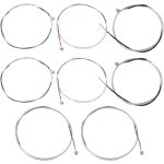 Lot de 2 jeux de cordes pour violon (eadg) avec embouts a boule nickelés pour violons 4 / 4 3 / 4 1 / ... Lot de 2 jeux de cordes pour violon (eadg) avec embouts a boule nickelés pour violons 4 / 4 3 / 4 1 / ...