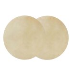 Lot de 2 peaux de tambour en peau de mouton, son clair et constant pour bongo africain (12, 2 pouces) ... Lot de 2 peaux de tambour en peau de mouton, son clair et constant pour bongo africain (12, 2 pouces) ...