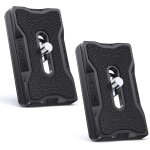 Lot de 2 plateau rapide 1 / 4 adaptateur de plaque dégagement rapide trépied attache en aluminium pour ... Lot de 2 plateau rapide 1 / 4 adaptateur de plaque dégagement rapide trépied attache en aluminium pour ...