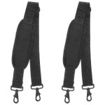 Lot de 2 sangles de rechange rembourres pour etui a violon, sac messager, epaulettes, instrument de ...