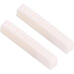 Lot de 2 sillets de guitare, sillet de chevalet de remplacement pour guitare electrique lp 6 cordes