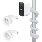 Lot de 2 supports flexibles twist compatibles avec les cam�ras de surveillance eufycam 1 / 2 / 2c / 2c ...