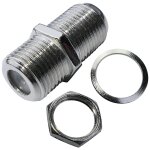 Lot de 25 connecteurs / raccords / fiches / coupleurs femelle vers femelle type f  visser - cble satellite ...