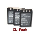 Vhbw 3x batterie compatible avec sanyo xacti vpc - j2 ex, vpc - j1 ex, vpc - mz3 ex, vpc - az3 ex appareil ...