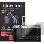Lot de 3 films protecteurs d'ecran pour appareil photo numrique fujifilm x - m5 fuji xm5 0, 25 mm duret ...