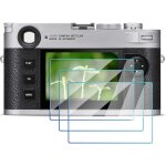 Lot de 3 films protecteurs d'cran en verre tremp pour appareil photo leica m11 duret 9h 0, 3 mm