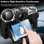 [lot de 3 + 3] film de protection d'cran pour appareil photo fujifilm x - h2s x - h2 lcd + film de protection ...