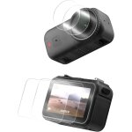 Lot de 3 films de protection d'�cran pour dji osmo nano - en verre tremp� et tpu flexible - transparent, ...