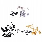 Lot de 30 goupilles de verrouillage de sangle peg straplock pour guitare acoustique et electrique, ukulélé ... Lot de 30 goupilles de verrouillage de sangle peg straplock pour guitare acoustique et electrique, ukulélé ...