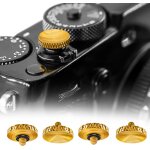 Lot de 4 boutons d'obturation souples en cuivre pour appareil photo fujifilm, compatible avec les accessoires ...