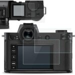 Lot de 4 films protecteurs d'cran sl2 top + lcd pour appareil photo numrique leica sl2, verre tremp ...