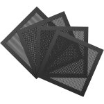 Lot de 4 filtres � poussi�re en pvc 120 mm pour ventilateur de refroidissement cadre magn�tique grille ...