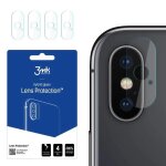 Lot de 4 protections d'objectif 3mk apple iphone x - transparent - tu Lot de 4 protections d'objectif 3mk apple iphone x - transparent - tu