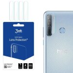 Lot de 4 protections d'objectif 3mk htc desire 20 pro - bleu transparent - tu