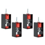 Lot de 4 supports d'amortissement des vibrations au plafond, isolateur de vibrations à ressort pour insonorisa ... Lot de 4 supports d'amortissement des vibrations au plafond, isolateur de vibrations à ressort pour insonorisa ...