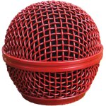 Lot de 4 têtes de microphone de rechange en maille d'acier avec mousse intérieure, compatible avec sm58, ... Lot de 4 têtes de microphone de rechange en maille d'acier avec mousse intérieure, compatible avec sm58, ...