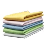 Lot de 5 chiffons de nettoyage en microfibre antistatiques pour piano, violon, guitare, basse electrique ...