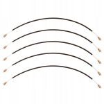 Lot de 5 cordiers de violoncelle en fibre de carbone 3 / 4 4 / 4 pices accessoires