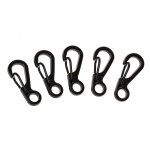 Lot de 5 mini mousquetons de camping, edc survie escalade sf printemps sac  dos fermoirs porte cls ...