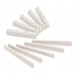 Lot de 5 sillets de chevalet et de chevalet pour ukulélé avec fente pour guitare cigar box Lot de 5 sillets de chevalet et de chevalet pour ukulélé avec fente pour guitare cigar box