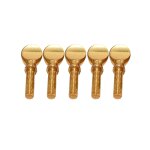 Lot de 5 vis de serrage en cuivre dor� pour saxophone, saxophone, soprano, alto, t�nor, calcul, vent