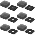 Lot de 6 bonnette micro mic wind muff remplacement housse protection microphone mic coupe vent rduction ...