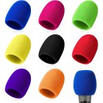 Lot de 6 housses de microphone en mousse r�sistantes aux secousses - filtre de micro lavable pour microphone ...