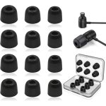 Lot de 6 paires d'embouts en mousse a mmoire de forme a rebond lent pour ecouteurs intra - auriculaires ...