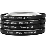 Lot de filtres macro gros plan 67 mm + 1 + 2 + 4 + 10 compatible avec les appareils photo reflex numriques ...