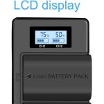Lp - e6 batterie de remplacement et chargeur rapide double usb 2 - pack 2000mah pour canon eos 5d mark ... Lp - e6 batterie de remplacement et chargeur rapide double usb 2 - pack 2000mah pour canon eos 5d mark ...