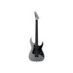 Ltd ksm6et - ms - guitare electrique ken suzi evertune metal silver