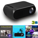 Luievein?yg320 mini home cin?ma cin?ma tv portable projecteur led 1080p hdmi / usb / sd / av bk projecteur94 ...