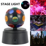 Lumire de scne ferique rotative a led, boule magique, lampe disco