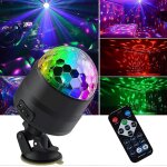 Lumi�re disco, boule disco, lumi�res de f�te dj, mini lumi�re de sc�ne led color�e, activation sonore ...