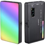 Lumire vido led w140 rvb rechargeable pour appareil photo rvb cri95 + 2500 k - 9000 k a intensit variable ...