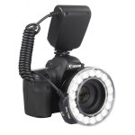 Lumire vido universelle macro led ring flash pour canon pour nikon pour appareil photo reflex numrique ...
