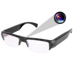 Lunettes camra espion mini camra microphone full hd 1080p 5mp 30fps micro sd + sd 32go yonis