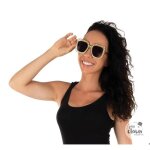 Lunettes disco - ptit clown - or