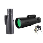 Lunettes monoculaires 10 30x50 pour l'observation des oiseaux, pour la chasse, concert, voyage, smartphone, ...