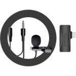 Lvm4 usb c micro cravate avec pare - brise housse pour tlphone, microphone lavalier type c pour iphone ...