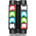 Lyre led jeu de lumiere soiree dj dmx spider lumière disco professionnel 45w rgbw eclairage scène 7 / ... Lyre led jeu de lumiere soiree dj dmx spider lumière disco professionnel 45w rgbw eclairage scène 7 / ...