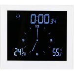 Lyrlody horloge de salle de bain étanche numérique minuteur horloge de douche étanche miroir portable ... Lyrlody horloge de salle de bain étanche numérique minuteur horloge de douche étanche miroir portable ...
