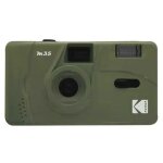 M35 vert fonc� appareil photo manuel � film non jetable, appareil photo r�tro avec fonction flash, r�p�tabilit ...