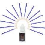 M43 micro four thirds 4 / 3(mft) lot de 14 tampons de nettoyage pour capteur et 15 ml de liquide nettoyant ... M43 micro four thirds 4 / 3(mft) lot de 14 tampons de nettoyage pour capteur et 15 ml de liquide nettoyant ...