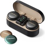 M650 wireless lavalier microphone, r�duction professionnelle du bruit, couleurs interchangeables avec ...