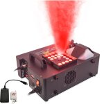 Machine  fume 1500w dmx led rgb horizontale / verticale ibiza light eruption - 1500